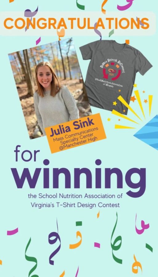 Manchester Student Wins Statewide T-Shirt Competition