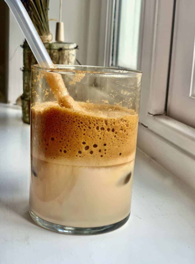 DIY Frothy Coffee and Ramen